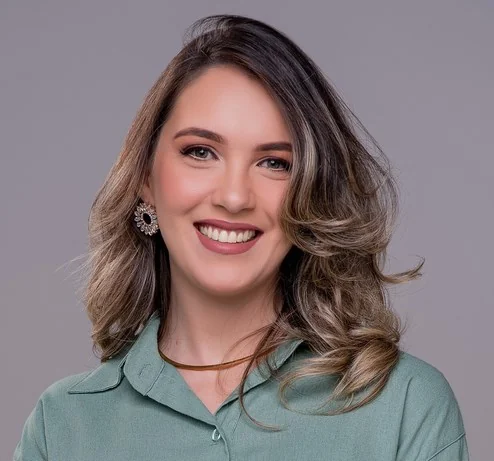 Tainah Pagung, responsável pela gestão de projetos